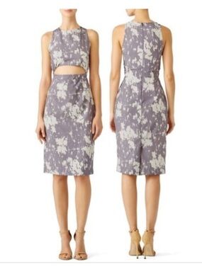 Karen Zambos Printed Rhys Dress Size S